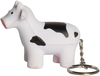 Promotional Cow Keyring Stress Reliever