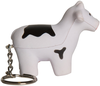 Promotional Cow Keyring Stress Reliever