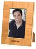 Custom Woodgrain Oak Inlay Photo Plaque