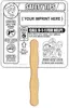 Crime Prevention Coloring Hand Fan