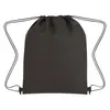 Crosshatch Non-Woven Drawstring Bag