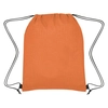 Crosshatch Non-Woven Drawstring Bag