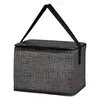 Crosshatch Non-Woven Lunch Bag