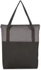 Crosshatch Non-Woven Zippered Tote Bag