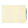 Crosshatch PU Notebook With Pen