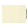 Crosshatch PU Notebook With Pen
