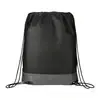 Custom Crossweave Heat Sealed Drawstring Bag