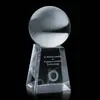 Optical Crystal Ball on Tall Base - Business Award