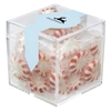 Cube Shaped Acrylic Container With Candy