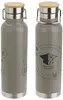 Personalized Cusano Stainless Steel Bottle with Bamboo Cap - 22 oz