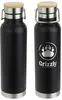 Personalized Cusano Stainless Steel Bottle with Bamboo Cap - 22 oz