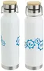 Personalized Cusano Stainless Steel Bottle with Bamboo Cap - 22 oz