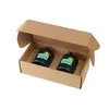 10oz. Stainless Steel Low Ball Glasses Gift Box Set