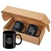 11 oz. Sunrise Ceramic Mugs Gift Set