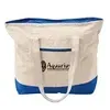 12 oz. Cotton Canvas Zippered Boat Tote