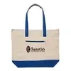 12 oz. Cotton Canvas Zippered Boat Tote