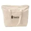 12 oz. Cotton Canvas Zippered Boat Tote