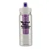 25 oz. PolySure™ Ridge Bottle w/Fruit Infuser