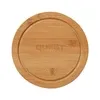 5-Piece Swivel Top Bamboo Cheese Board Set