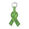 Awareness Ribbon Flexible Key Tag