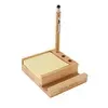 Bamboo Desk Organizer with Phone Holder