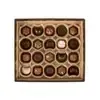 Custom Chocolate Gift Box with Gourmet Truffles and Full Color Lid