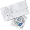 Custom Cover Deluxe 7"x7" Adult Coloring Book & 8 Color Pencil Set