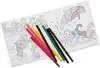 Custom Cover Deluxe 7"x7" Adult Coloring Book & 8 Color Pencil Set