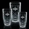 Custom Decorative Crystal Medallion Vase