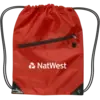 Drawstring Backpack w/Zipper