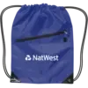 Drawstring Backpack w/Zipper