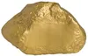 Imprinted Gold Nugget Stress Reliever