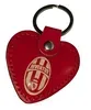 Promotional Heart Leather Keyring