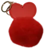 Custom Heart Super Plush Keyring