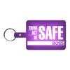 Large Rectangle Flexible Key Tag