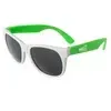 Neon Sunglasses: White Frame