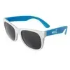 Neon Sunglasses: White Frame