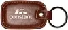 Promotional Rectangle Leather Keyring
