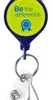 Custom Retractable Lanyard with Badge Reel & Dual Attachment