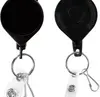 Custom Retractable Lanyard with Badge Reel & Dual Attachment