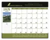 Custom Scenic Desk Pad Calendar