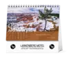 Custom Scenic Moments Large Desk Calendar