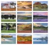 Custom Scenic Moments Large Desk Calendar