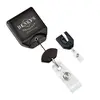 LogoClip Badge Reel - Custom Square (100 Pack)