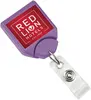 LogoClip Badge Reel - Custom Square (100 Pack)