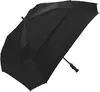 Custom Vented Auto Open Square Golf Umbrella with Gel-Filled Handle.