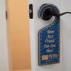 Custom Wood Door Hangers: 1 sided