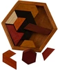 Promotional Wood Hexagon Puzzle