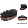 Custom Wooden Beard Brush Hair Comb