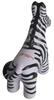 Custom Printed Zebra Stress Reliever